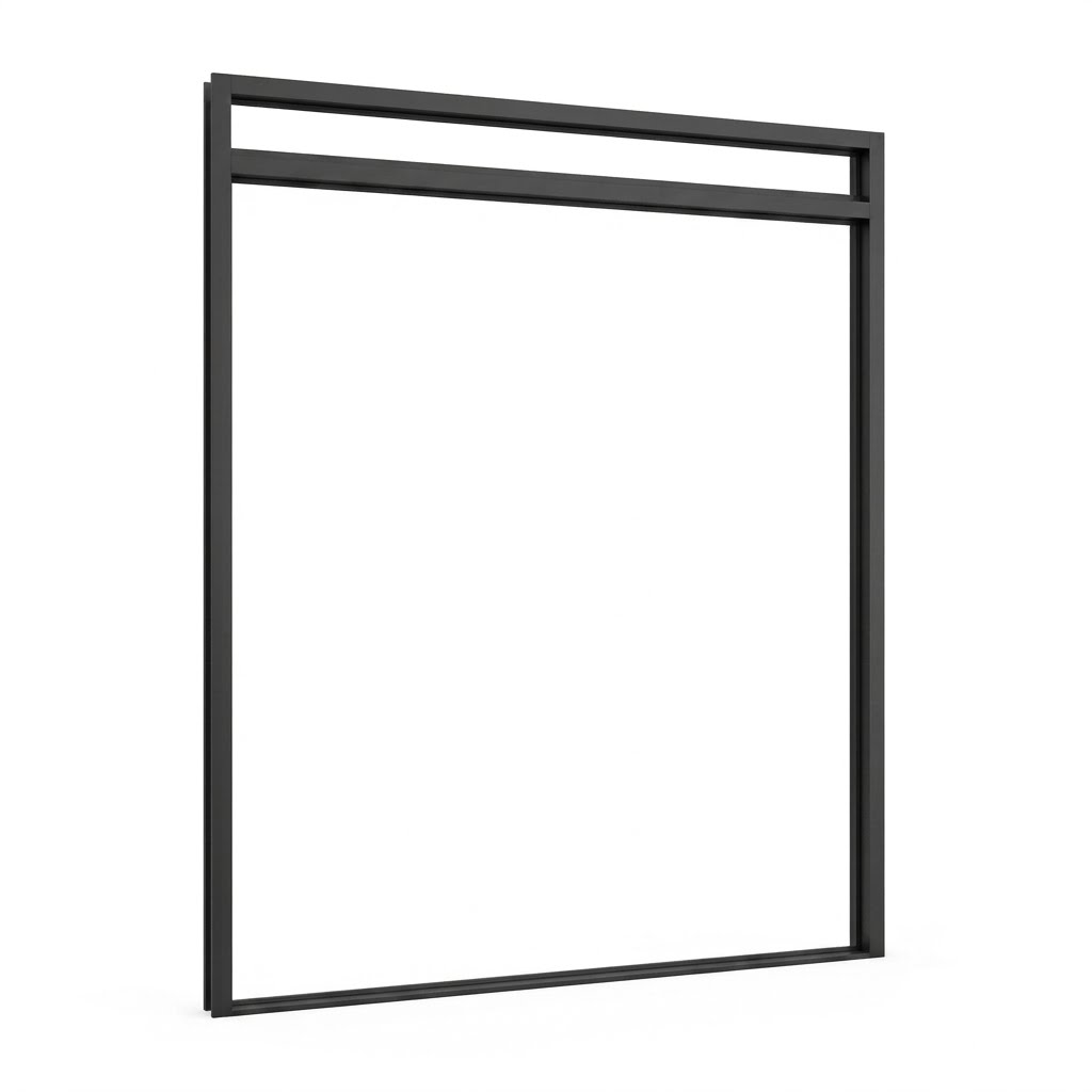 Aluminum Frames with Transom