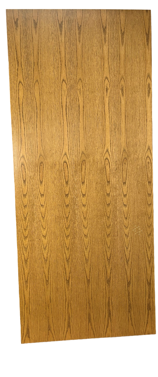 Red Oak w/ Oak Edges (Harvest) (Pre-Finished Flush Door)