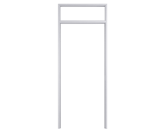 Aluminum Frames with Transom
