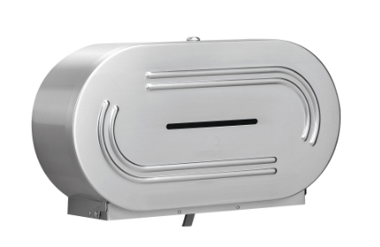 Jumbo Dual Roll Toilet Paper Dispenser (Non-Stock)