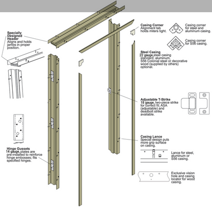 6'0 RediFrame (Door Pairs)