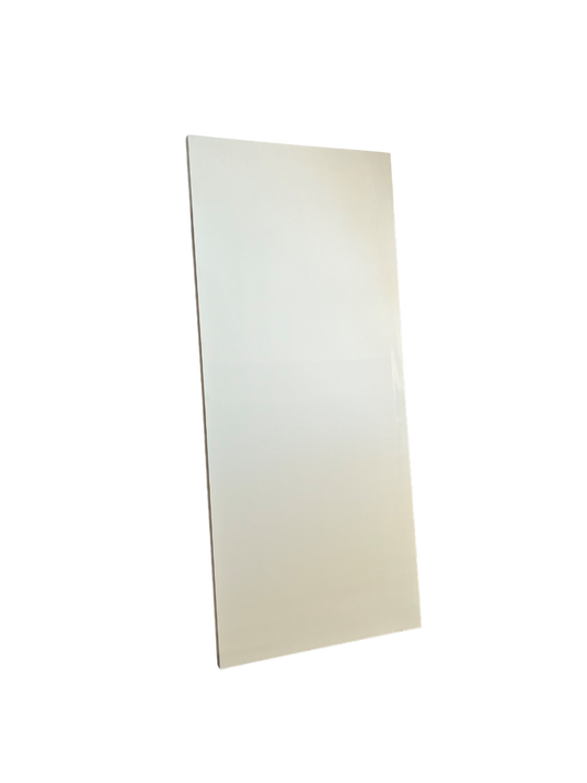 Primed White Hardboard Faced Wood Door