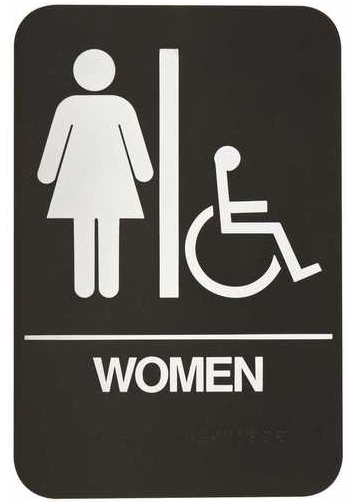 Bathroom Signage