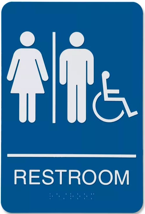 Bathroom Signage