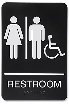 Bathroom Signage